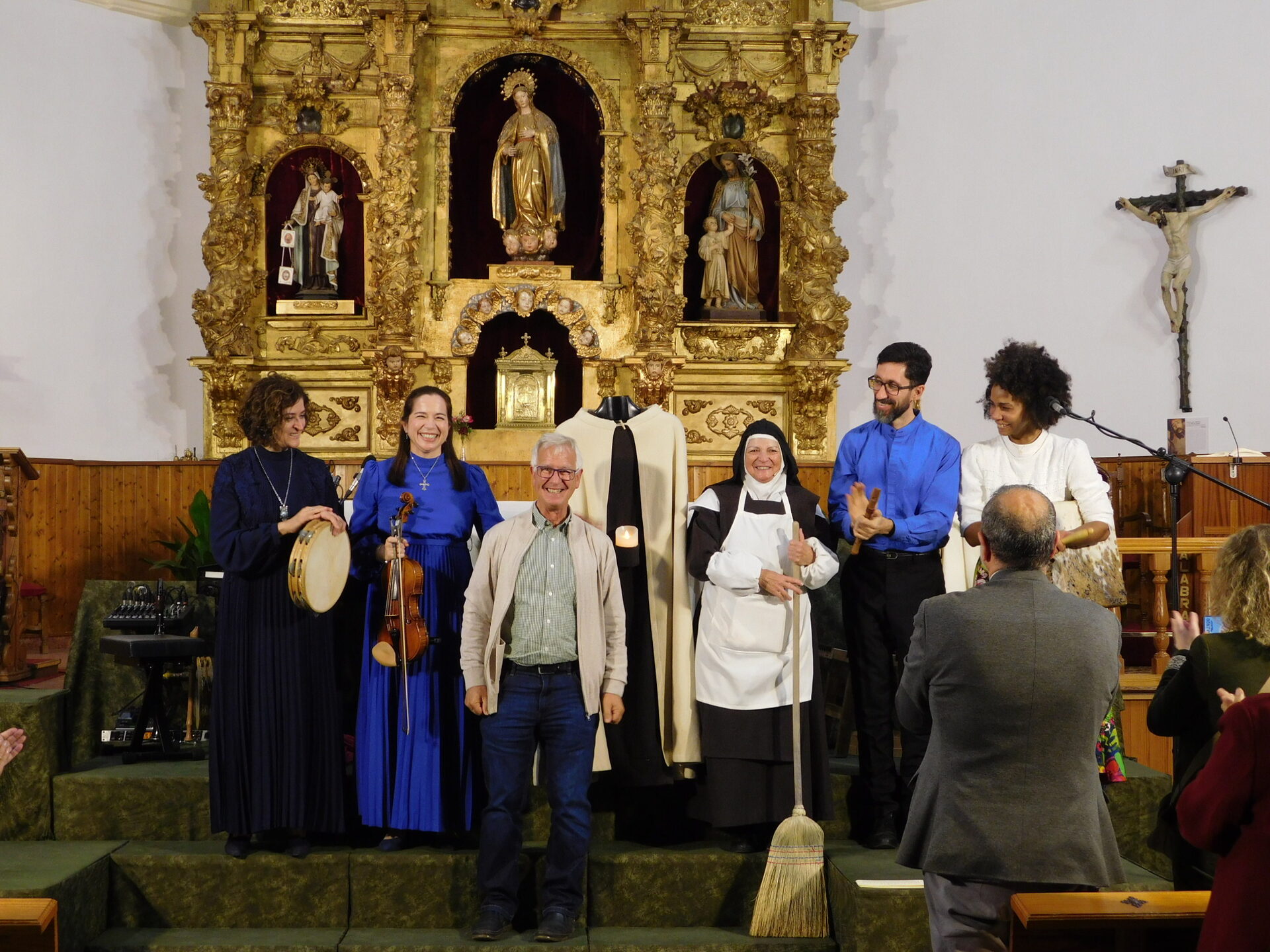 En la iglesia de Nuestra Señora de la Asunción de Tamames
