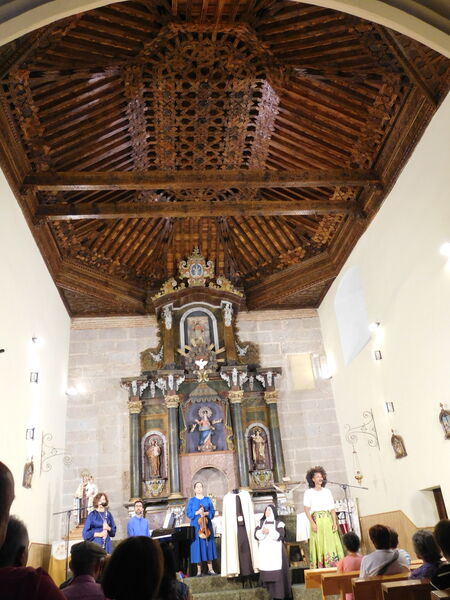 En la iglesia de Nuestra Señora de la Asunción de Tordillos