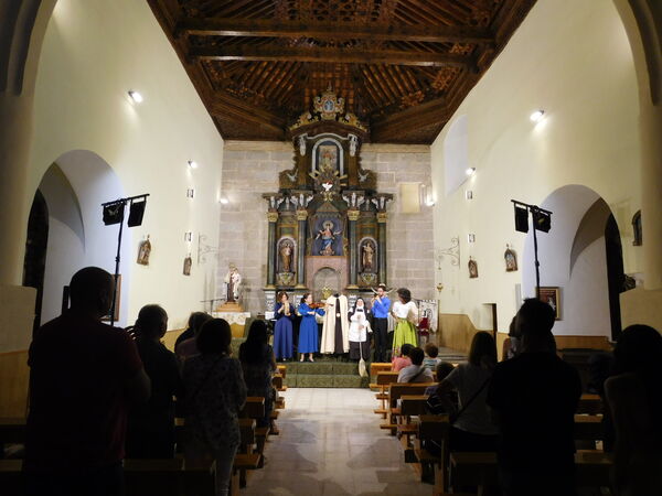 En la iglesia de Nuestra Señora de la Asunción de Tordillos