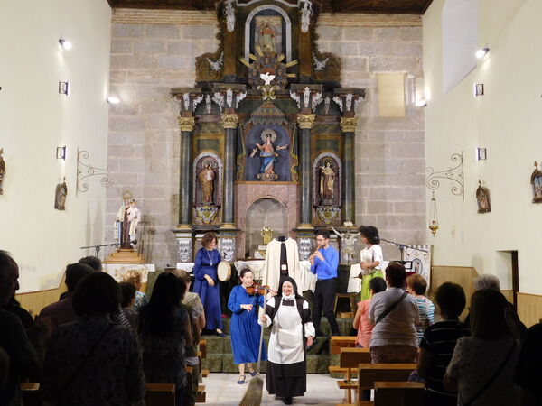 En la iglesia de Nuestra Señora de la Asunción de Tordillos