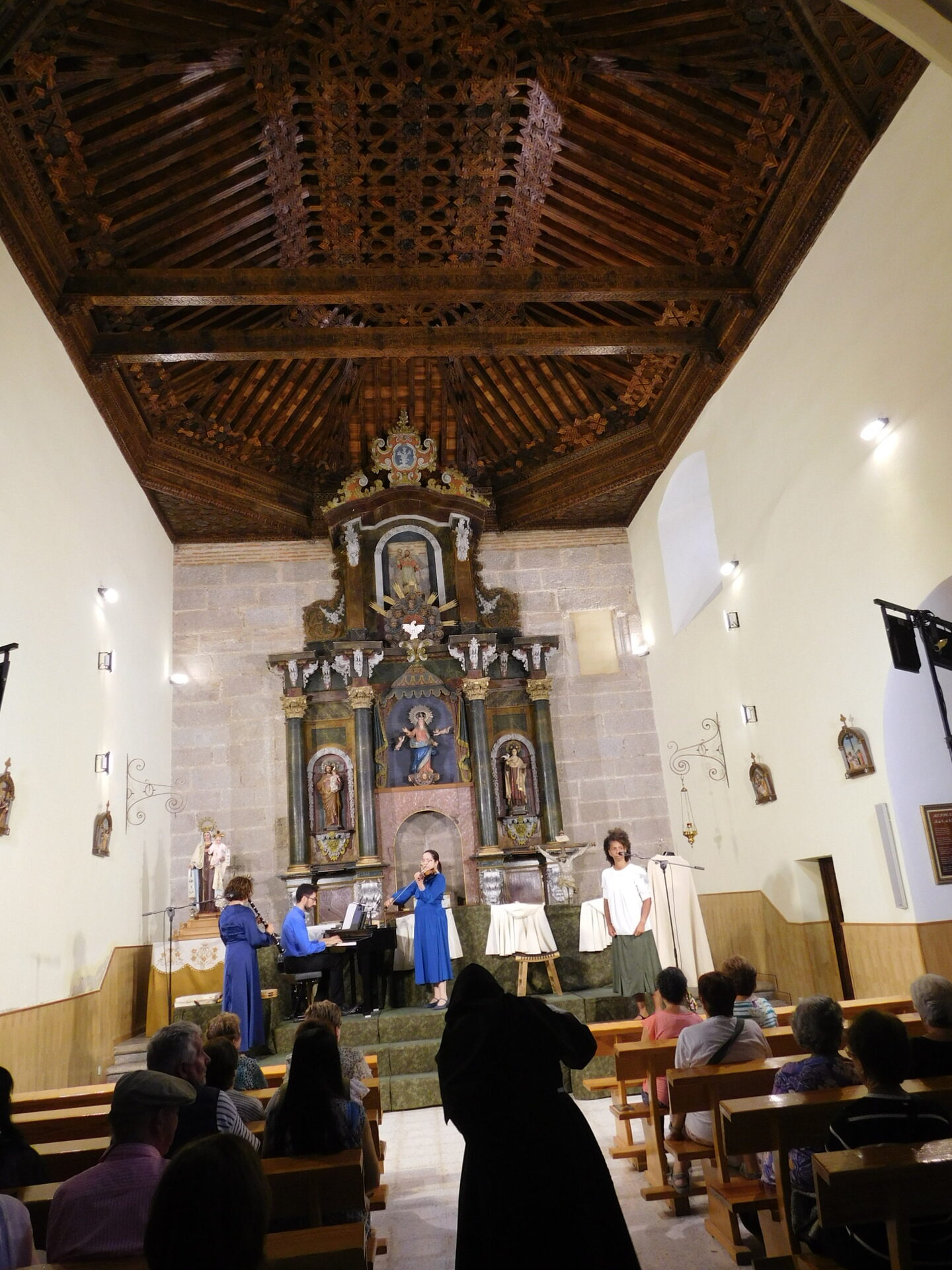 En la iglesia de Nuestra Señora de la Asunción de Tordillos