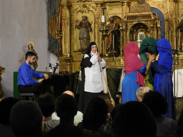 En la iglesia de Nuestra Señora de la Asunción en Puente del Congosto