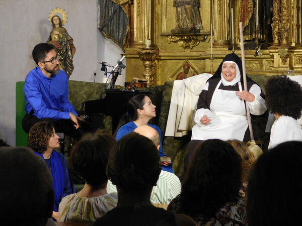 En la iglesia de Nuestra Señora de la Asunción en Puente del Congosto