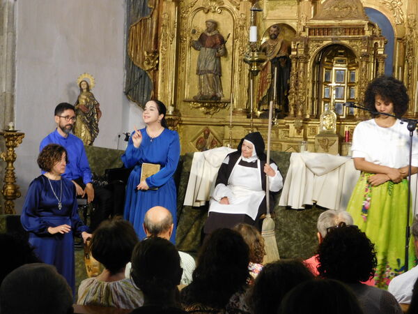 En la iglesia de Nuestra Señora de la Asunción en Puente del Congosto
