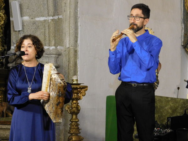 En la iglesia de Nuestra Señora de la Asunción en Puente del Congosto