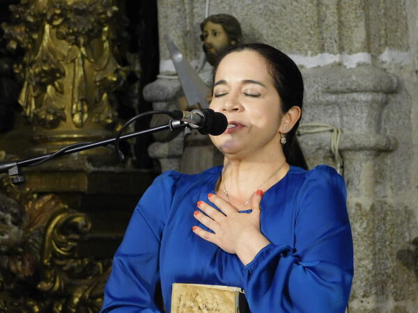 En la iglesia de Nuestra Señora de la Asunción en Puente del Congosto