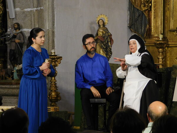 En la iglesia de Nuestra Señora de la Asunción en Puente del Congosto