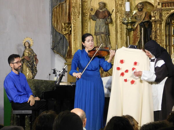 En la iglesia de Nuestra Señora de la Asunción en Puente del Congosto