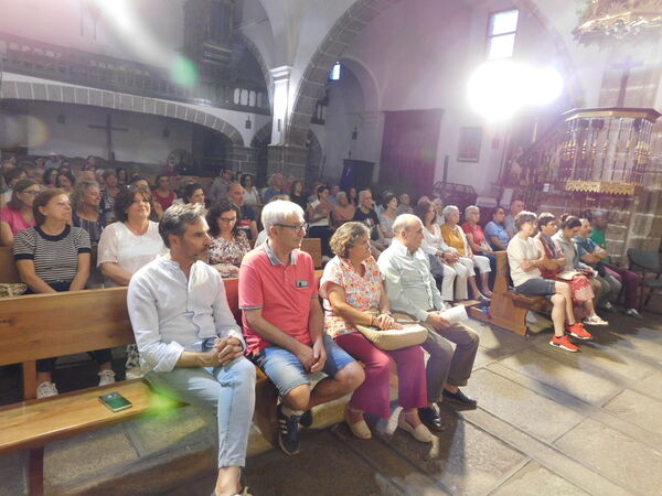 En la iglesia de Nuestra Señora de la Asunción en Puente del Congosto