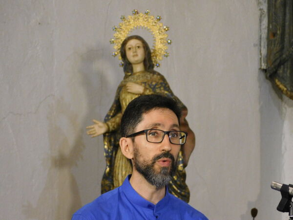En la iglesia de Nuestra Señora de la Asunción en Puente del Congosto