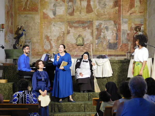 En la iglesia de Nuestra Señora de la Inmaculada de La Vídola