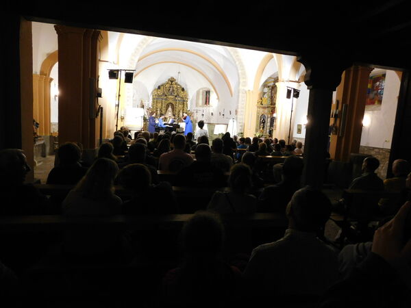 En la iglesia de Nuestra Señora de la Natividad de Navamorales.