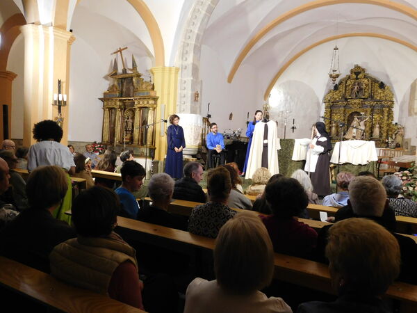 En la iglesia de Nuestra Señora de la Natividad de Navamorales.