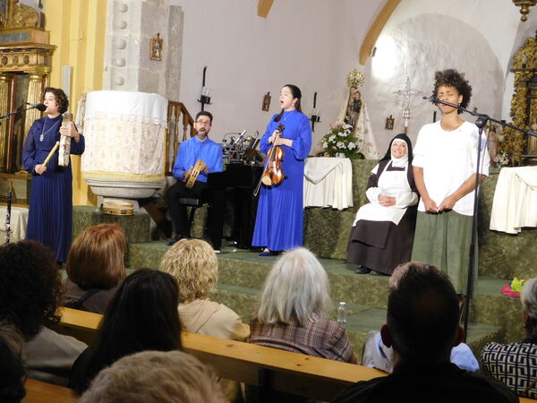 En la iglesia de Nuestra Señora de la Natividad de Navamorales.