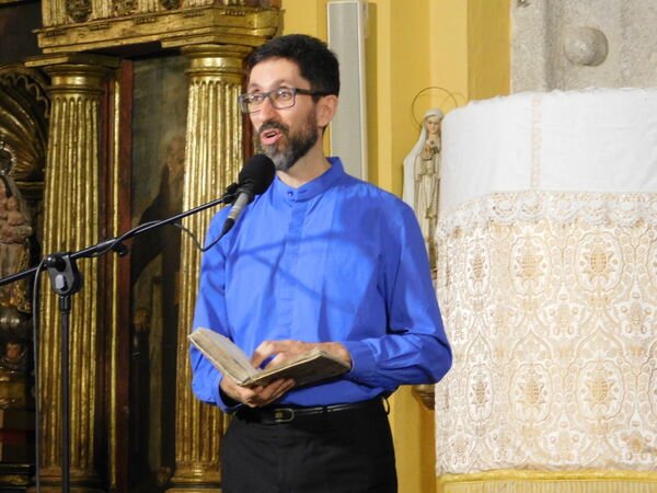 En la iglesia de Nuestra Señora de la Natividad de Navamorales.