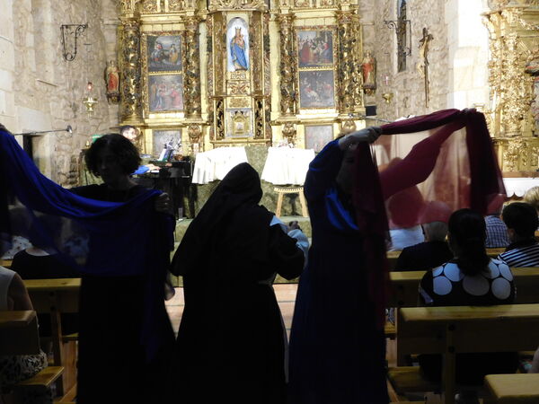 En la iglesia de Nuestra Señora del Peral de Bogajo