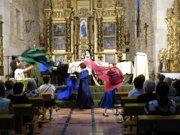 En la iglesia de Nuestra Señora del Peral de Bogajo