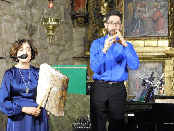 En la iglesia de Nuestra Señora del Peral de Bogajo