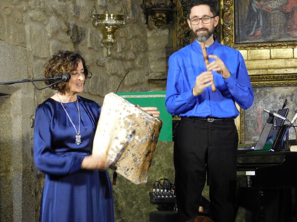 En la iglesia de Nuestra Señora del Peral de Bogajo