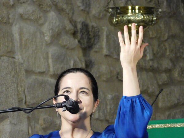 En la iglesia de Nuestra Señora del Peral de Bogajo