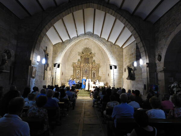 En la iglesia de Nuestra Señora del Rosario de Cerralbo
