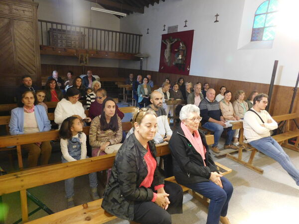 En la iglesia de Nuestra Señora del Rosario de Éjeme.