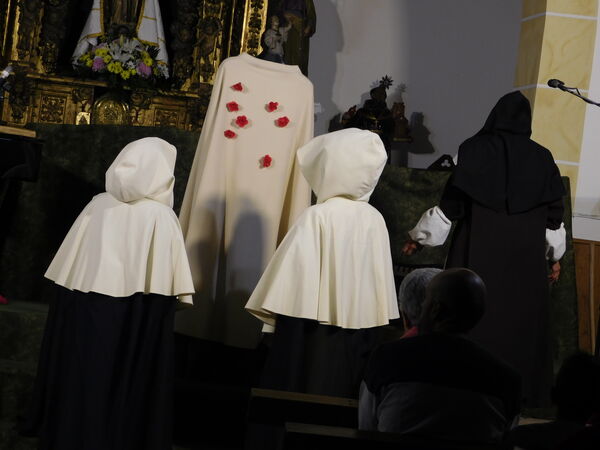 En la iglesia de Nuestra Señora del Rosario de Éjeme.
