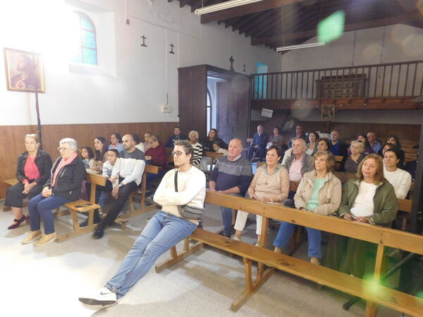 En la iglesia de Nuestra Señora del Rosario de Éjeme.