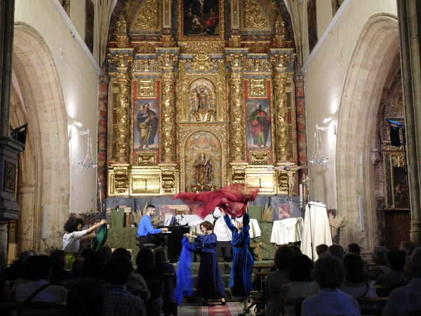 En la iglesia de San Andrés en Palaciosrubios