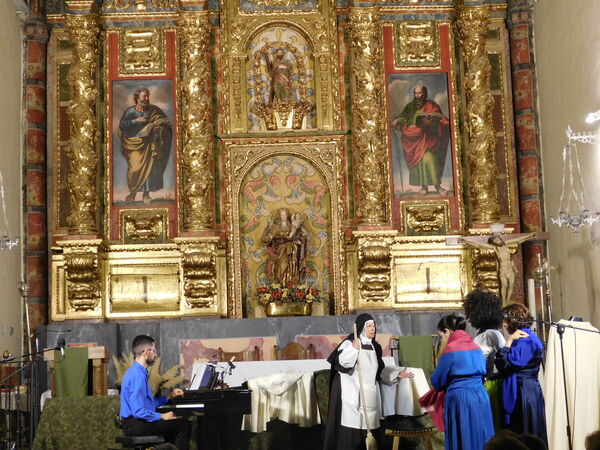 En la iglesia de San Andrés en Palaciosrubios