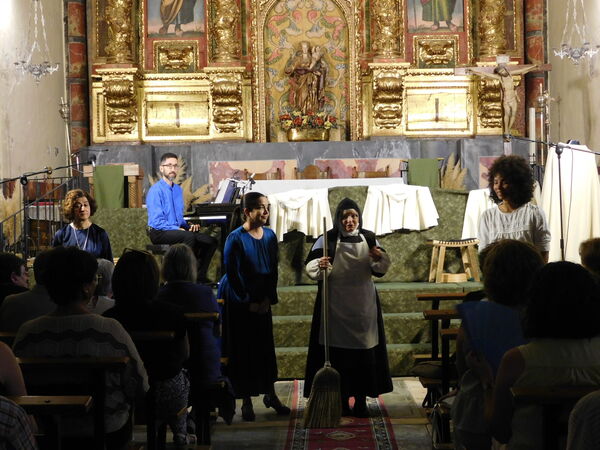 En la iglesia de San Andrés en Palaciosrubios
