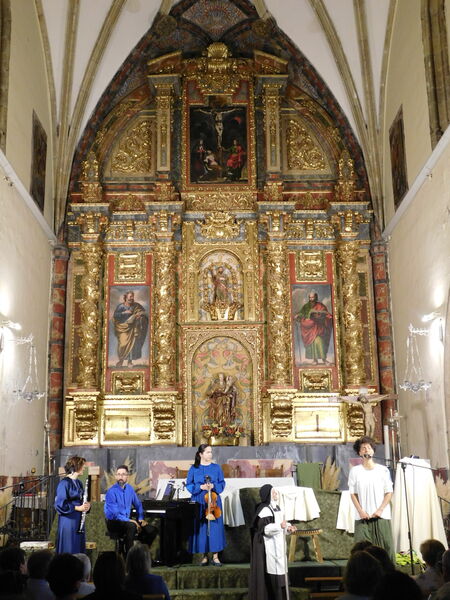 En la iglesia de San Andrés en Palaciosrubios