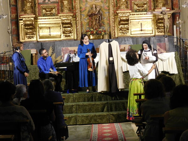 En la iglesia de San Andrés en Palaciosrubios