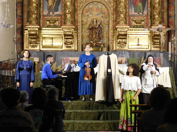 En la iglesia de San Andrés en Palaciosrubios