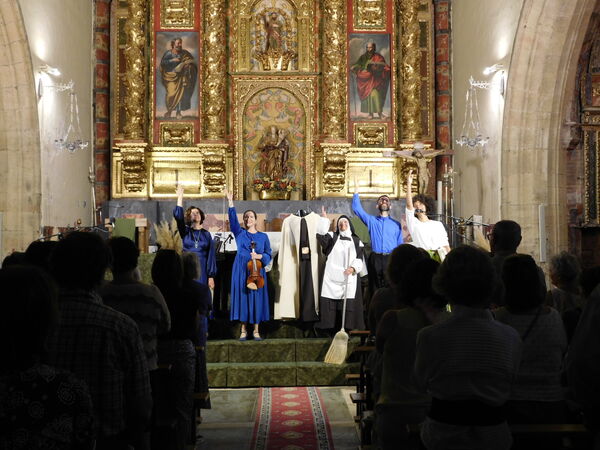 En la iglesia de San Andrés en Palaciosrubios