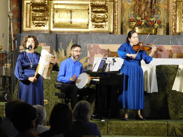 En la iglesia de San Andrés en Palaciosrubios