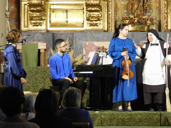 En la iglesia de San Andrés en Palaciosrubios