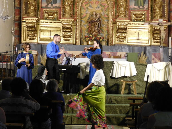 En la iglesia de San Andrés en Palaciosrubios