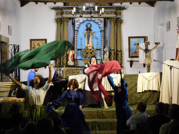 En la iglesia de San Antonio Abad de Fresnedoso.