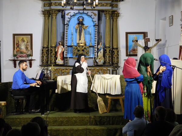 En la iglesia de San Antonio Abad de Fresnedoso.