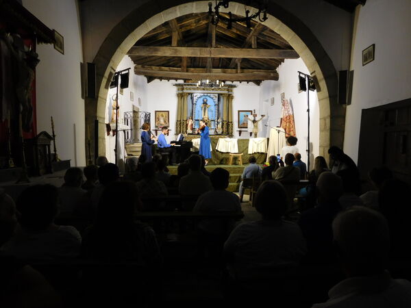 En la iglesia de San Antonio Abad de Fresnedoso.