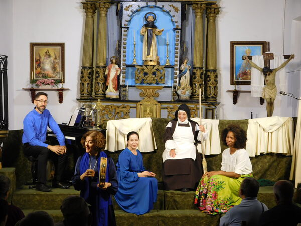 En la iglesia de San Antonio Abad de Fresnedoso.