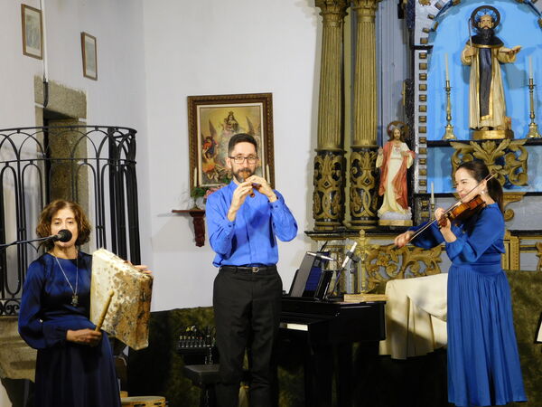 En la iglesia de San Antonio Abad de Fresnedoso.