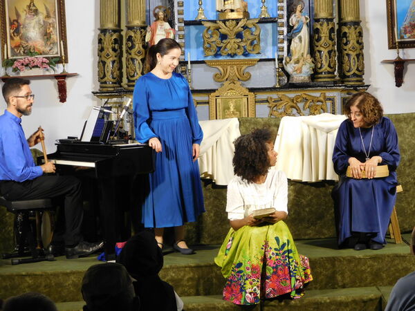 En la iglesia de San Antonio Abad de Fresnedoso.