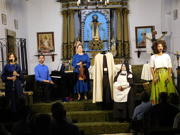 En la iglesia de San Antonio Abad de Fresnedoso.