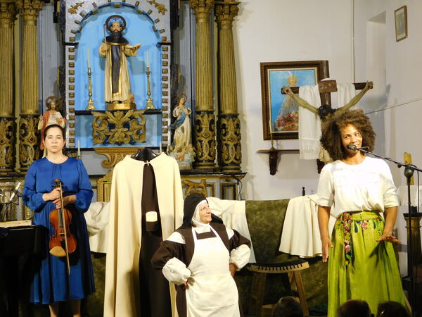 En la iglesia de San Antonio Abad de Fresnedoso.