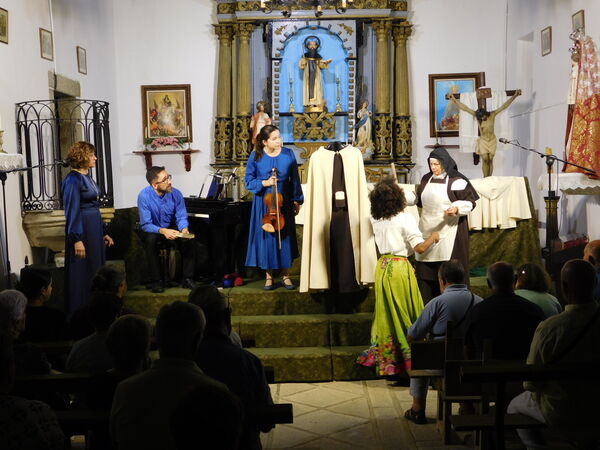 En la iglesia de San Antonio Abad de Fresnedoso.