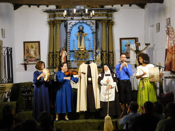 En la iglesia de San Antonio Abad de Fresnedoso.