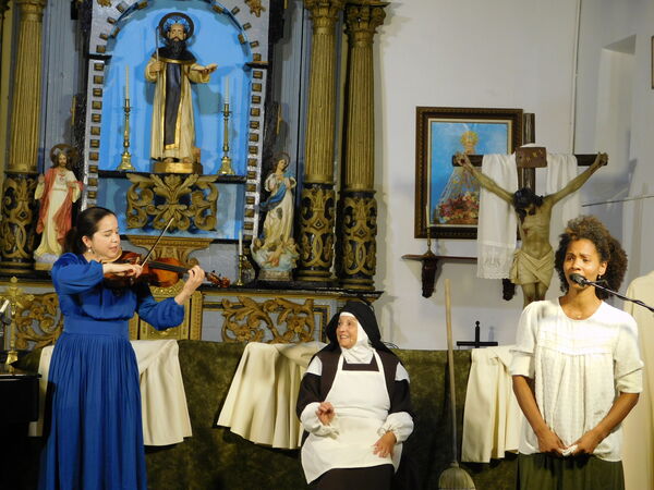 En la iglesia de San Antonio Abad de Fresnedoso.
