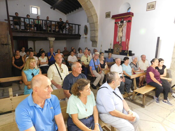 En la iglesia de San Antonio Abad de Fresnedoso.